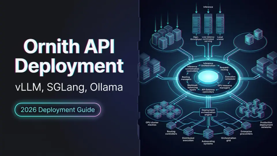 Ornith API Deployment: vLLM, SGLang, Ollama