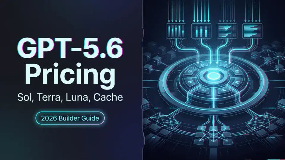 GPT-5.6 Pricing: Sol, Terra, Luna, Cache