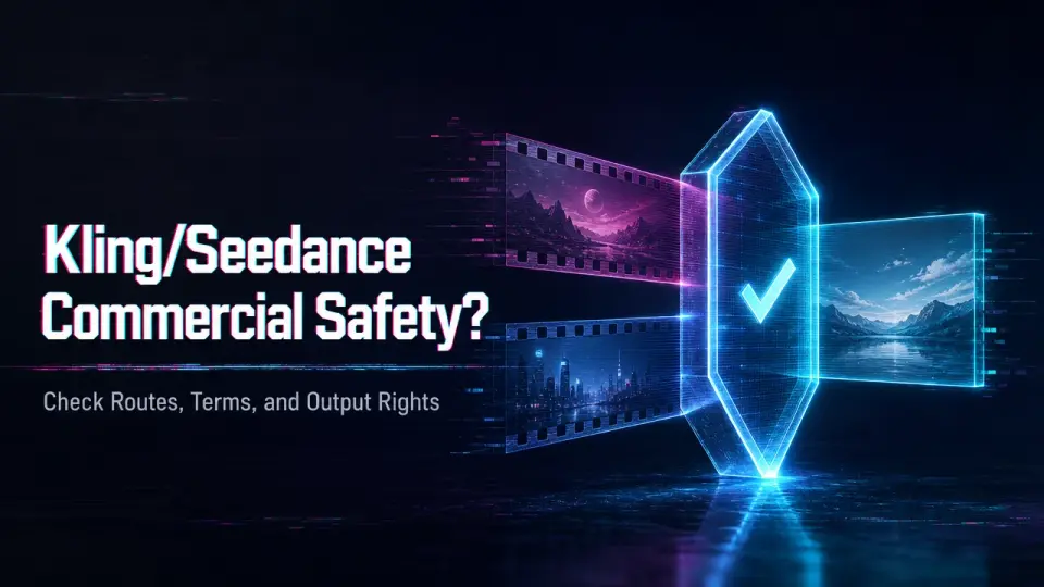 Is Kling/Seedance Output Safe for Commercial Use?