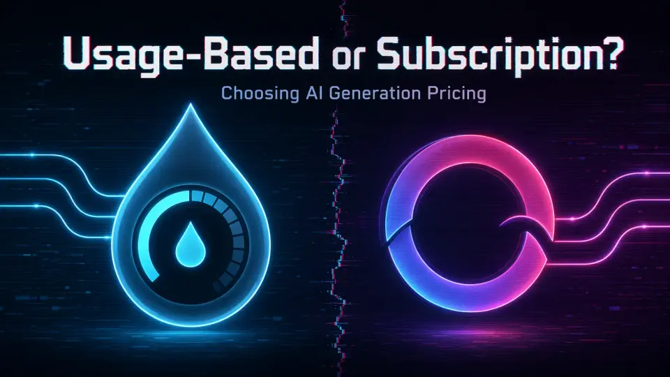 Which Is Better for AI Generation: Usage-Based Pricing or Subscription?