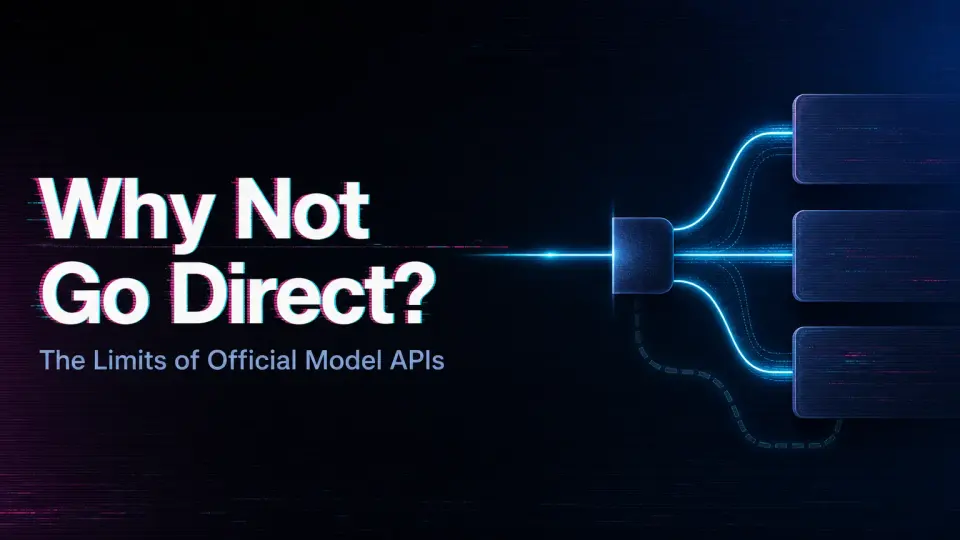 Why Not Use the Official Model Provider's API Directly?