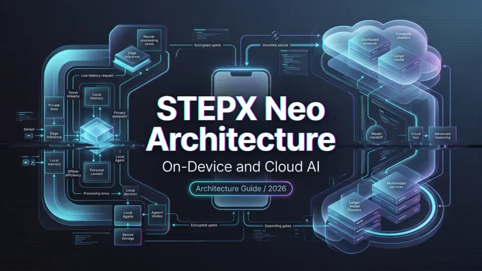 STEPX Neo Architecture: On-Device and Cloud AI