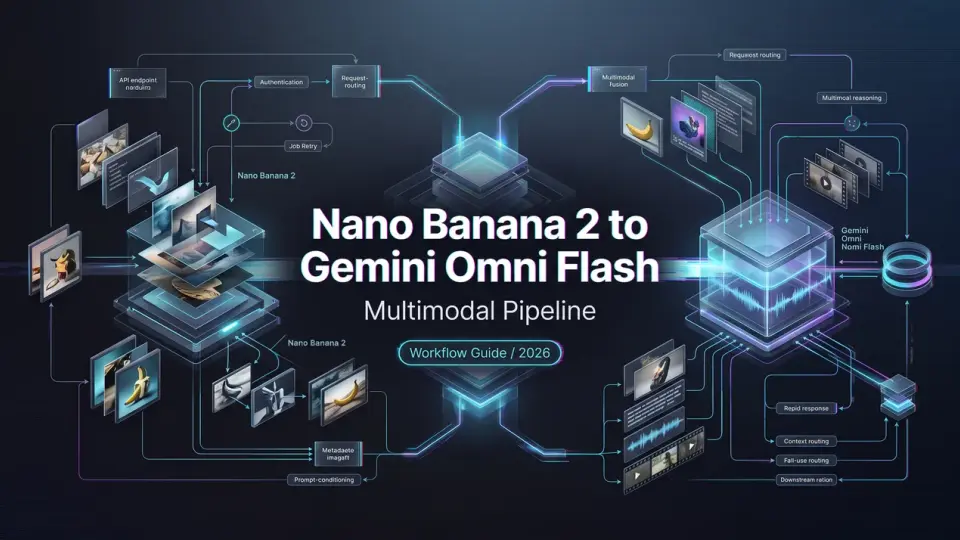 Nano Banana 2 to Gemini Omni Flash Pipeline