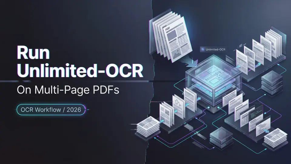 How to Run Unlimited-OCR on Multi-Page PDFs