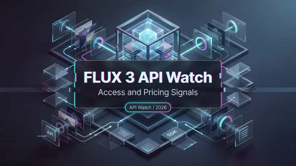 FLUX 3 API Watch: Access and Pricing Signals