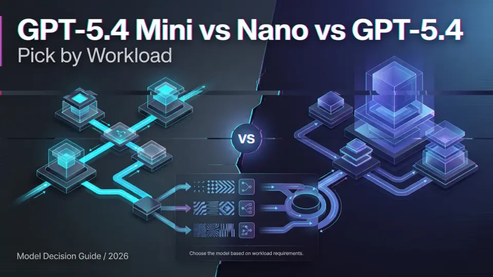 GPT-5.4 Mini vs Nano vs GPT-5.4: Pick by Workload