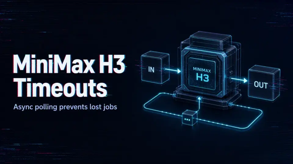 How Do I Handle MiniMax H3 API Timeout Errors?