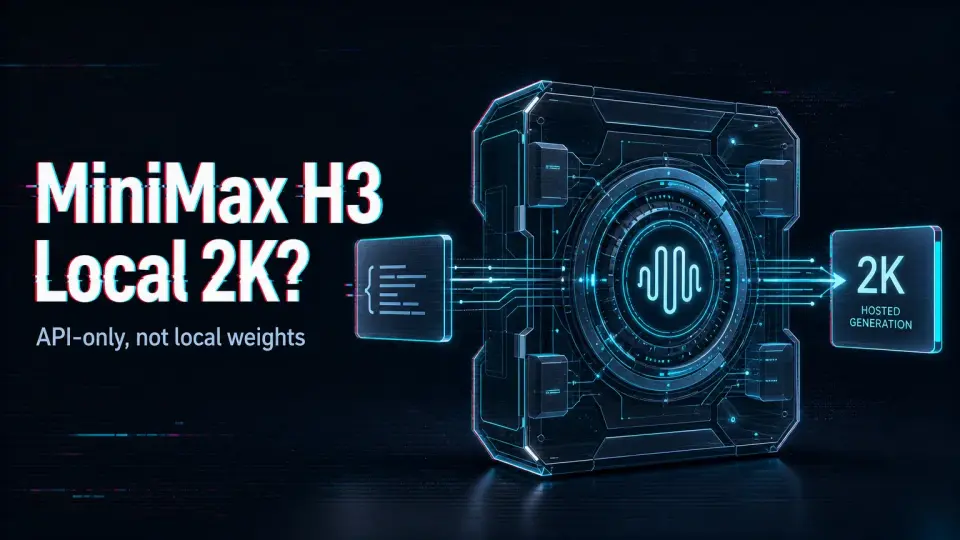 Does MiniMax H3 Local Generation Support 2K Output?