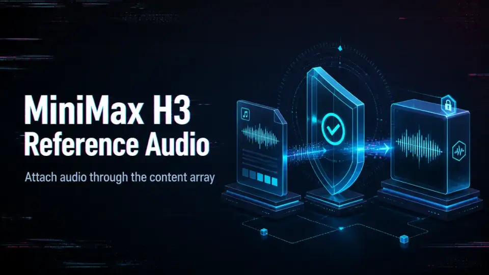 How Do I Use Reference Audio with the MiniMax H3 API?