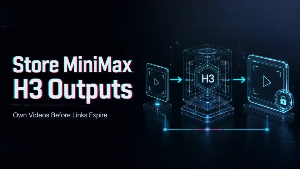 How Do I Store and Retrieve MiniMax H3 Video Outputs?
