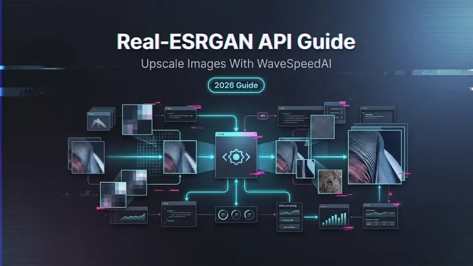 Real-ESRGAN API Guide: Upscale Images With WaveSpeedAI