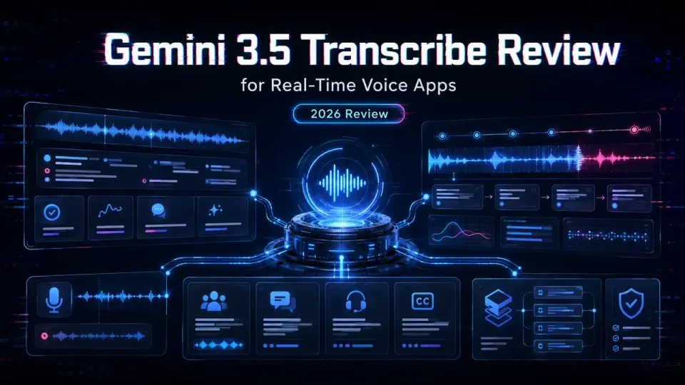 Gemini 3.5 Transcribe Review for Real-Time Voice Apps
