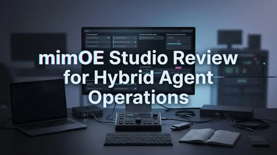mimOE Studio Review for Hybrid Agent Operations