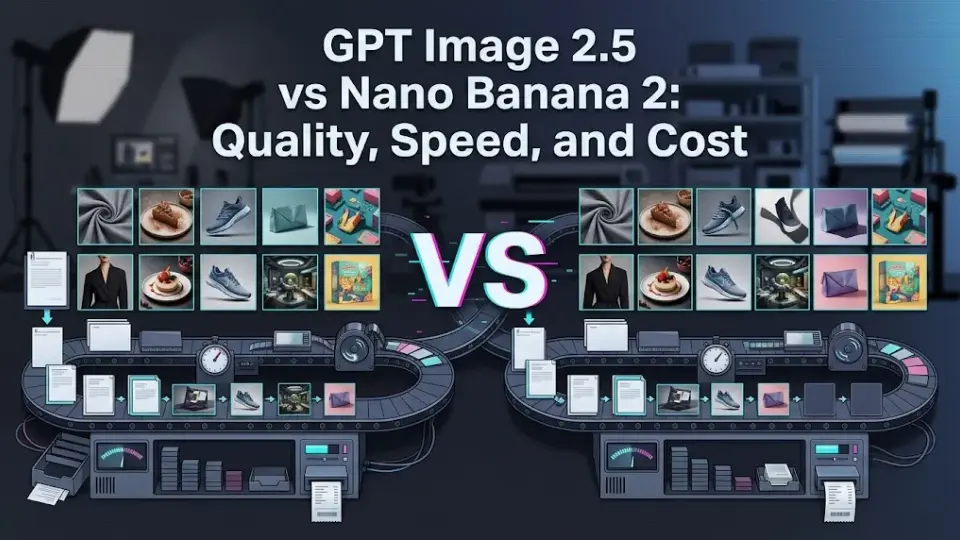 GPT Image 2.5 vs Nano Banana 2: Quality, Speed, and Cost