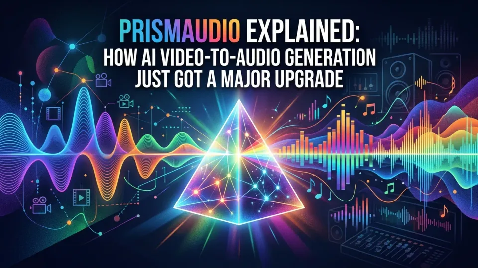 PrismAudio Explicado: Cómo la Generación de Audio a Partir de Video con IA Acaba de Recibir una Gran Mejora