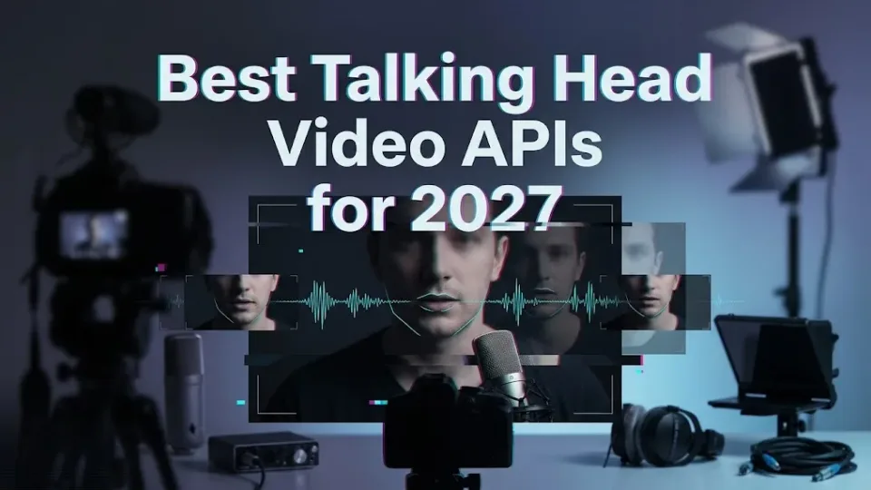 Best Talking Head Video APIs for 2027