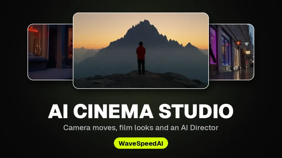 Introducing AI Cinema Studio on WaveSpeedAI: Direct Cinematic AI Video Shots