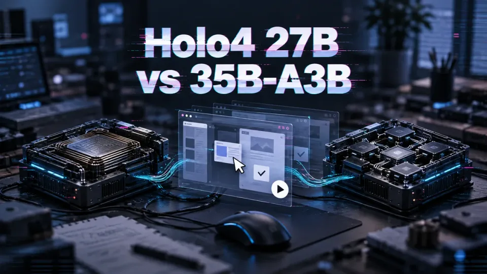 Holo4 27B vs 35B-A3B: Which Fits Your Agent?
