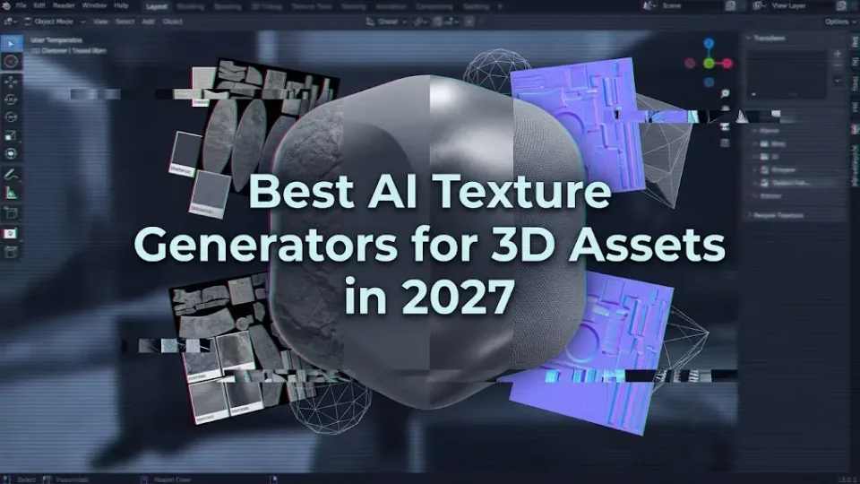 Best AI Texture Generators for 3D Assets in 2027