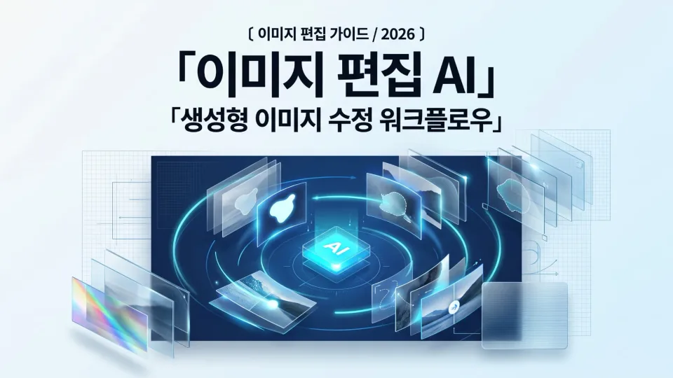 이미지 편집 AI: 생성형 이미지 수정 워크플로우