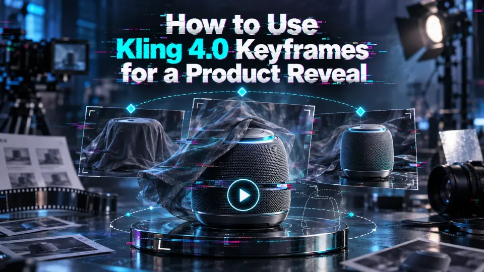 How to Use Kling 4.0 Keyframes for a Product Reveal