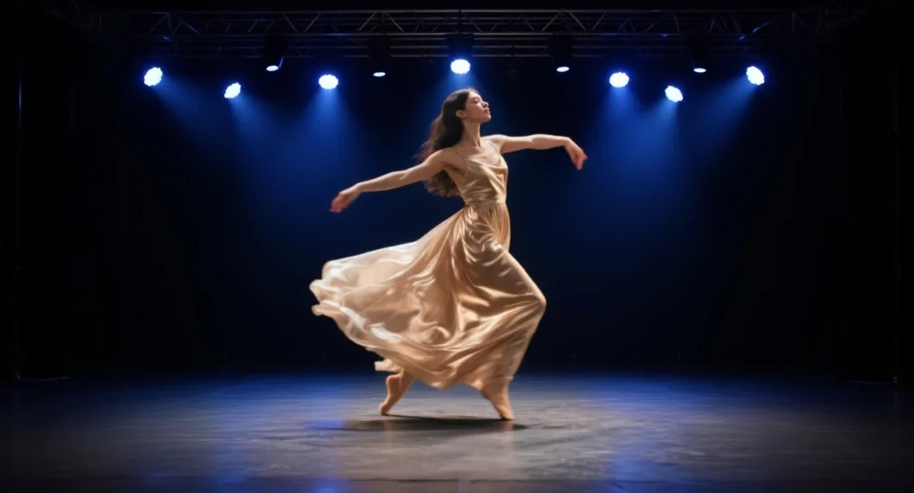 Change the background to large performance stage