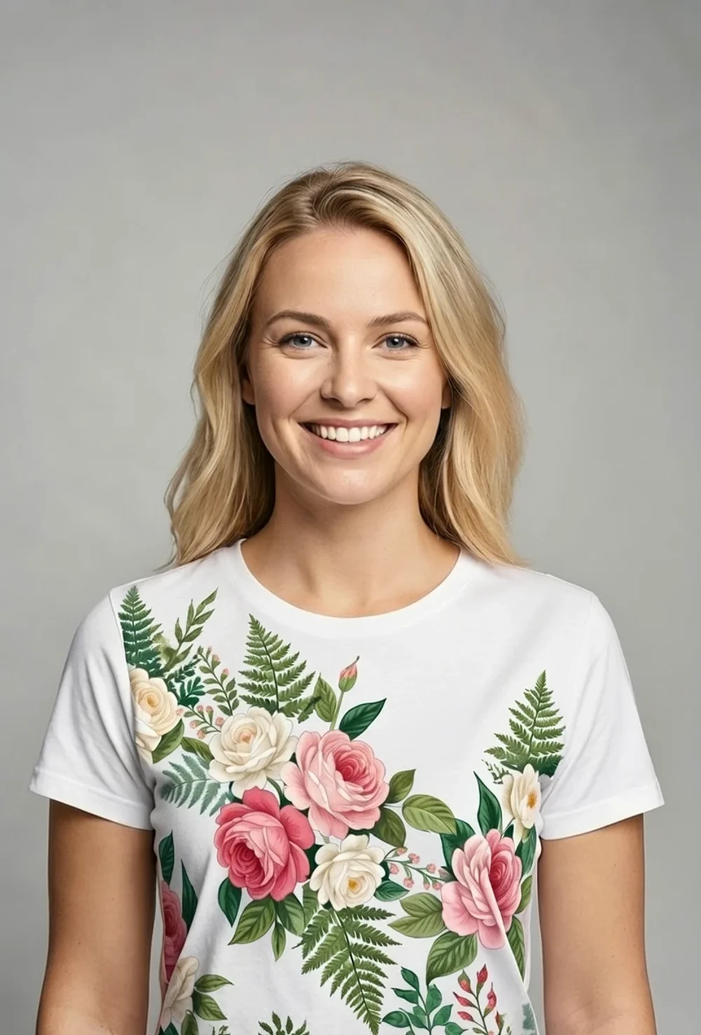 Place the art on the shirt, keep the art exactly the same