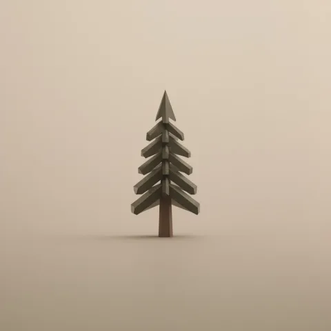 Minimalist Nordic flat illustration design, clean geometry, muted beige tones, calm atmosphere, balanced negative space.
