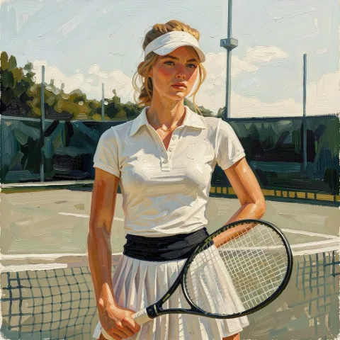 make it an oil paint style