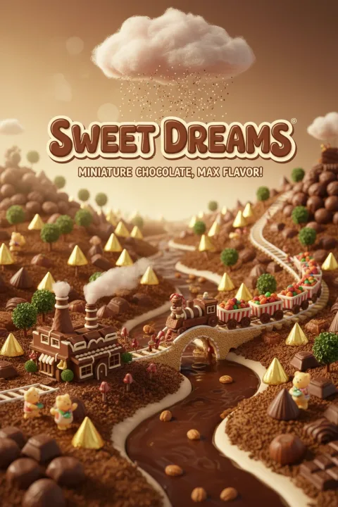 Miniature Chocolate Brand Fun 