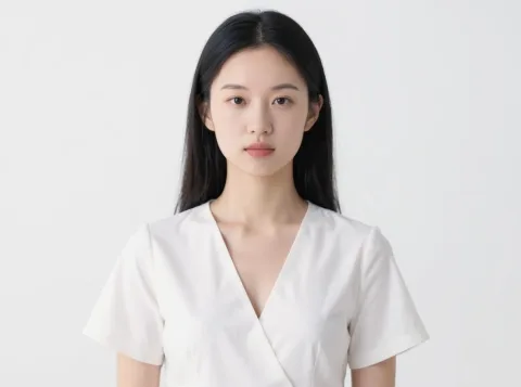 Turn clothes into a white dress