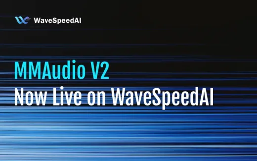 MMAudio V2 Now Live on WaveSpeedAI: Multimodal Audio Generation for Video and Text Inputs