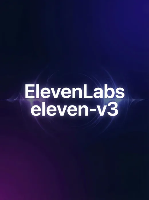 Introducing ElevenLabs Eleven V3 Timing on WaveSpeedAI
