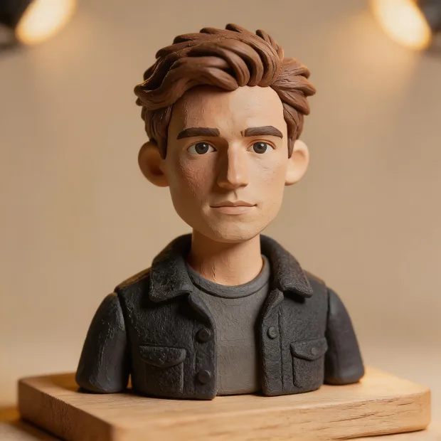 Transform the entire scene into a miniature tilt-shift diorama. Make the subject look l… — Image générée par l’API Seedream 5 Image-To-Image