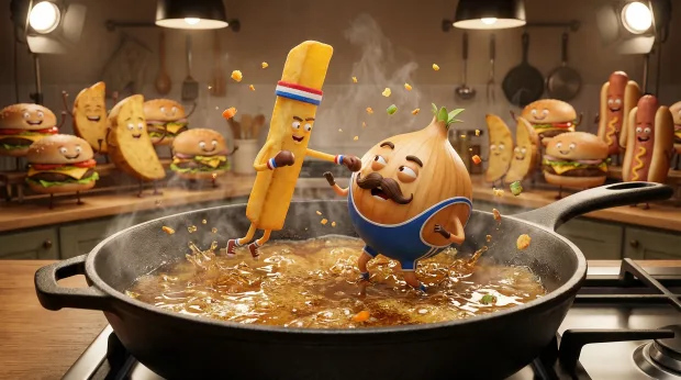 An intense, cinematic 3D animation style render of a boxing match taking place inside a… — Image generated by Nano Banana Pro Text-To-Image API