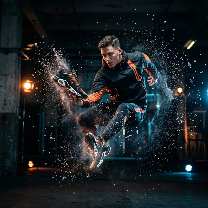 Bullet Time Scene ad template