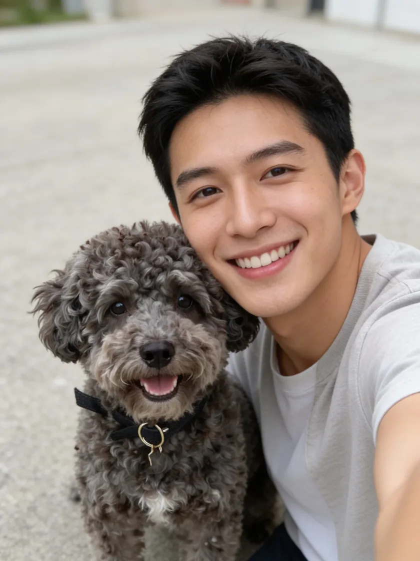 wavespeed-ai/ai-dog-selfie