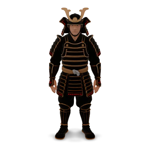 A modrn samurai.